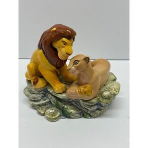 Disney Schmid Circle of Life Music Box Simba Nala Mufasa Pride Rock